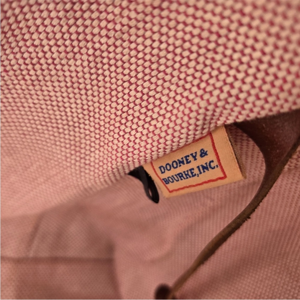 Dooney & Bourke Vintage Brown Leather Hobo Bag